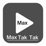 maxtak tak short video app | made in india android application logo